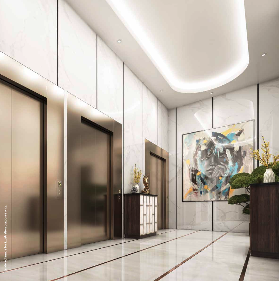Sunbliss luxury lobby interior with modern furnishings