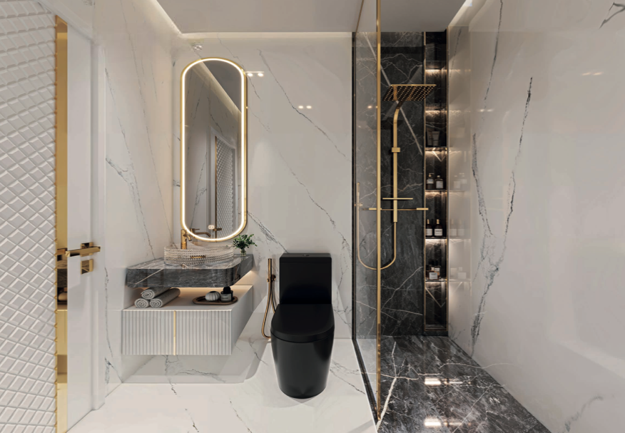 Stylish and elegant interior design in Sparklz units