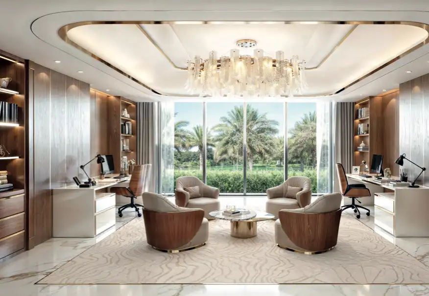 Elegant lobby design at Sparklz by Danube