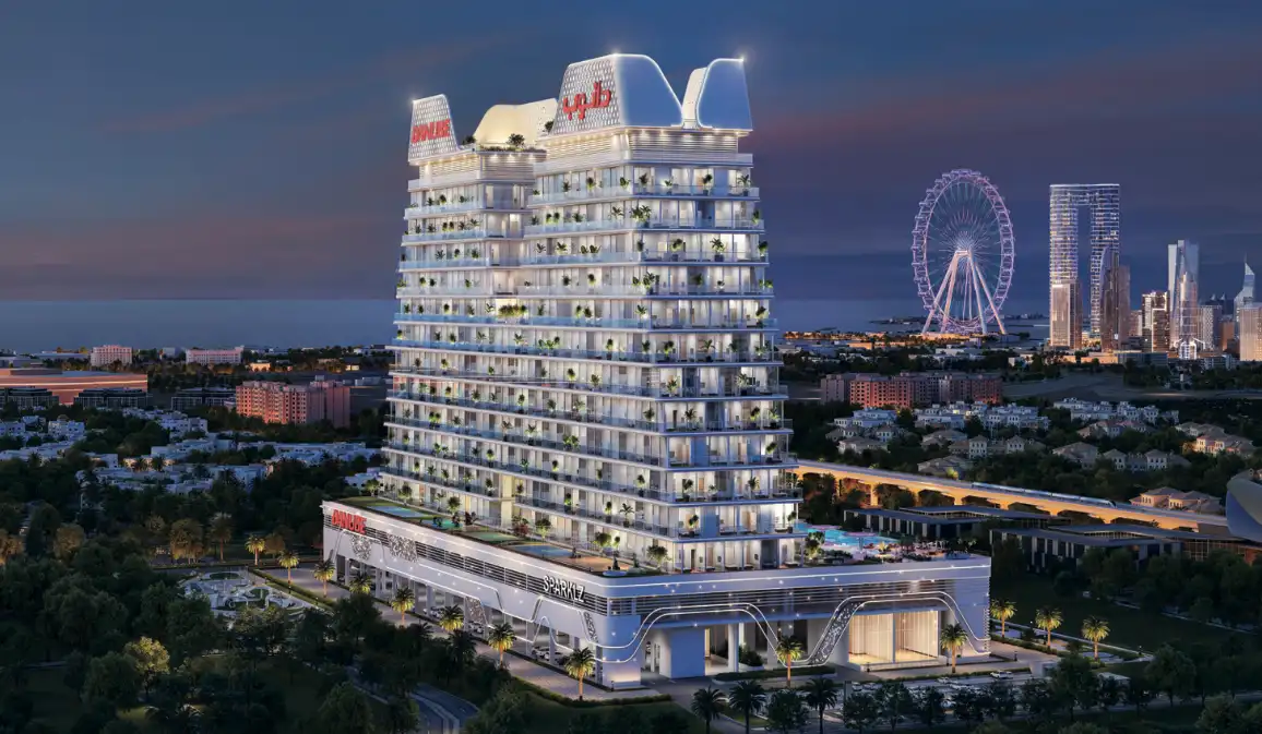 Sparklz residence front view with contemporary design