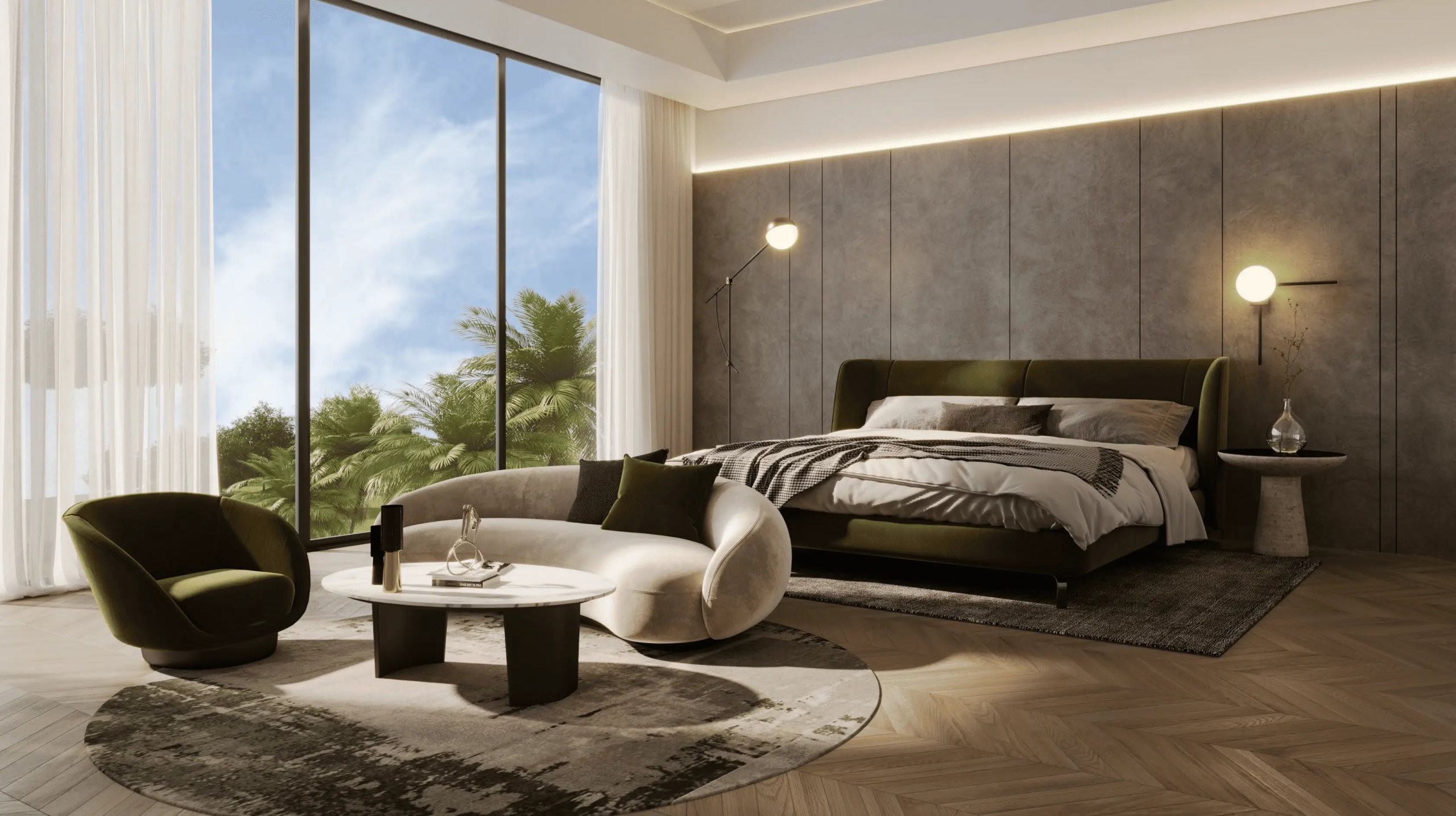 Tranquil Bedroom Retreat at Terra