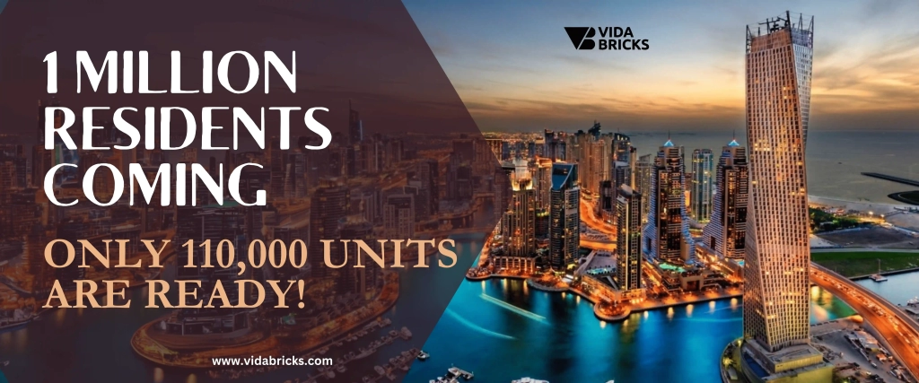 Dubai real estate Shortage with population demand rising