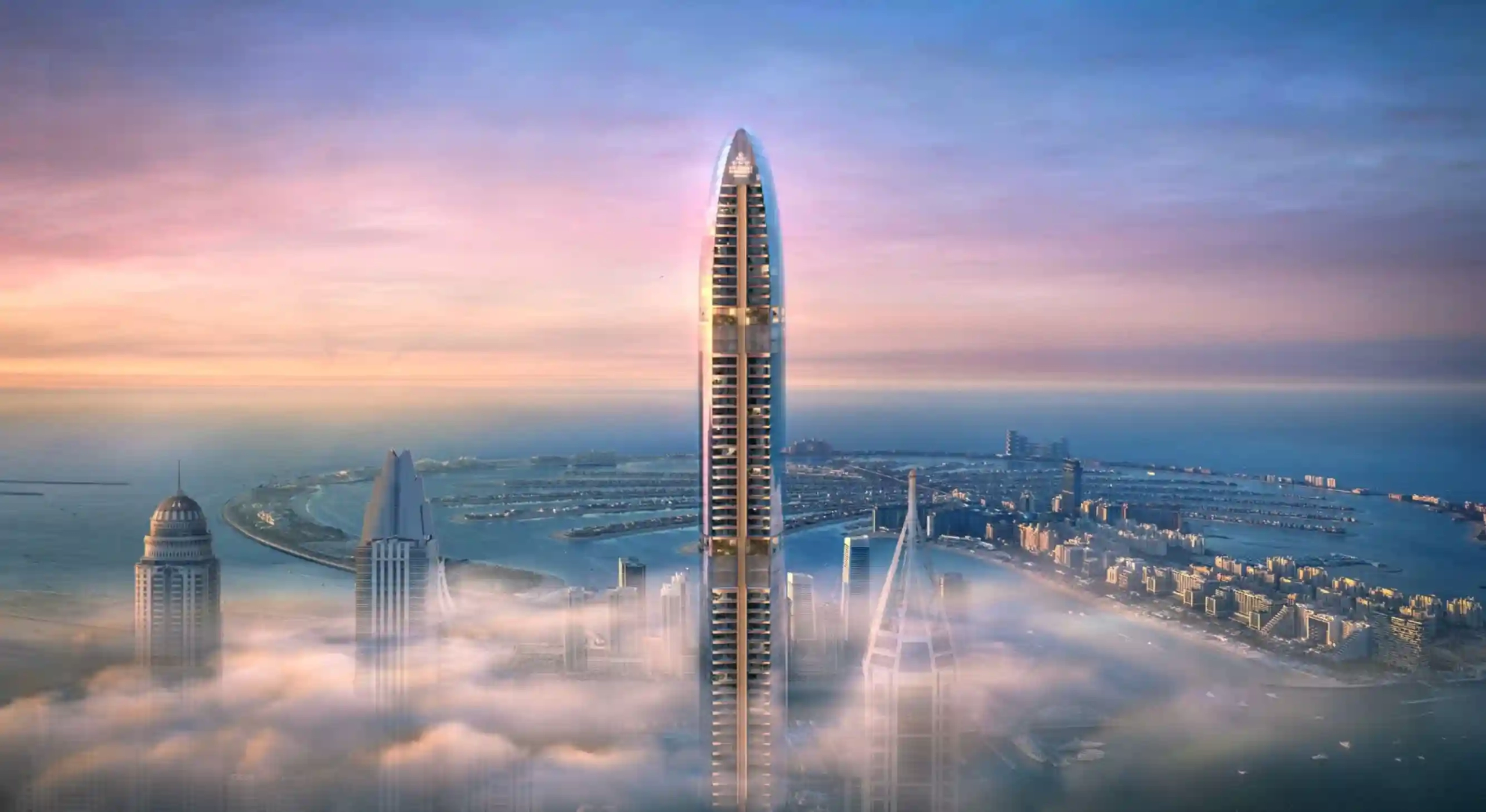 Six Senses Residences Dubai Marina – full tower view